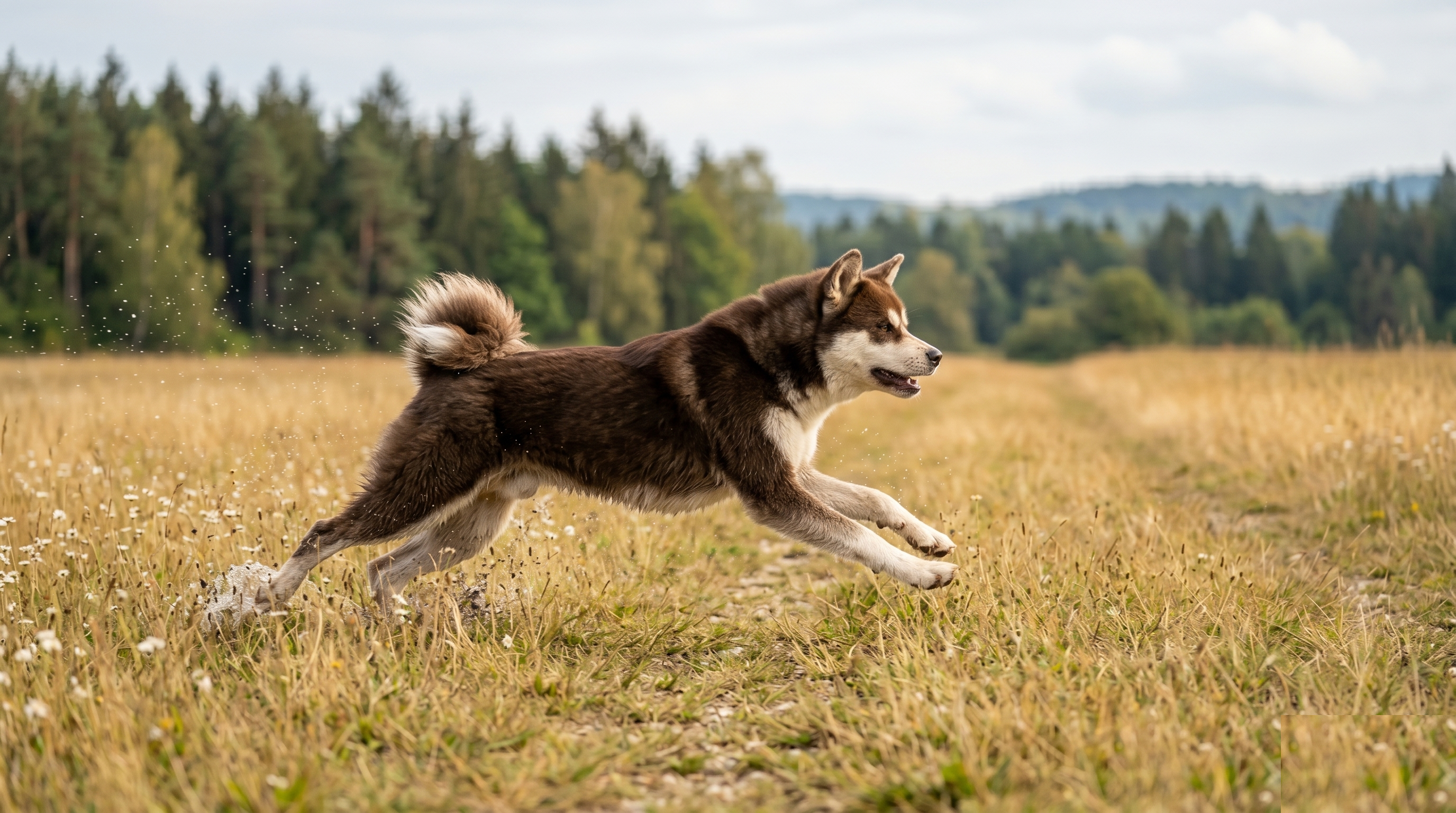 Akita outdoors in a natural setting