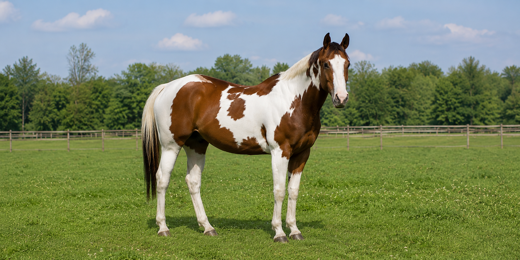 American Paint Horse representing privacy-first review